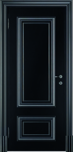 Palladio 330 PP-usa-de-interior-furnir-natural-alun-stejar-balamale-pivot-vopsita-negru-alb-clasic-auriu