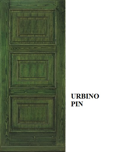 Urbino - Pino mordenzato Verde Foresta